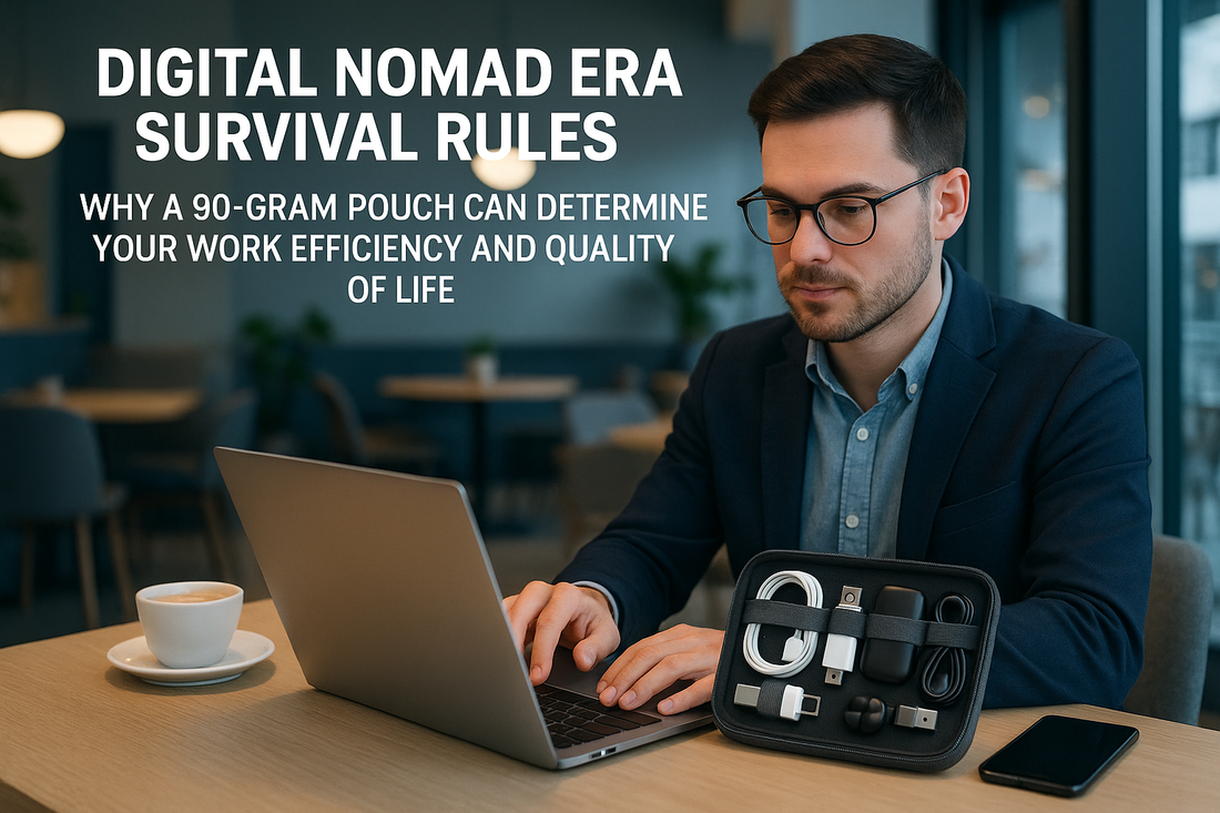 Digital Nomad Era Survival Rules: Why a 90-Gram Pouch Can Determine Your Work Efficiency and Quality of Life