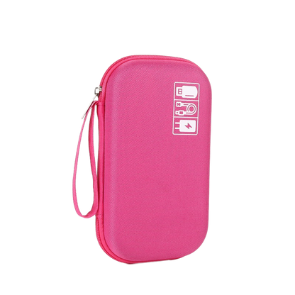 Portable Electronics Organizer Case - Travel Digital Accessories Storage Pouch