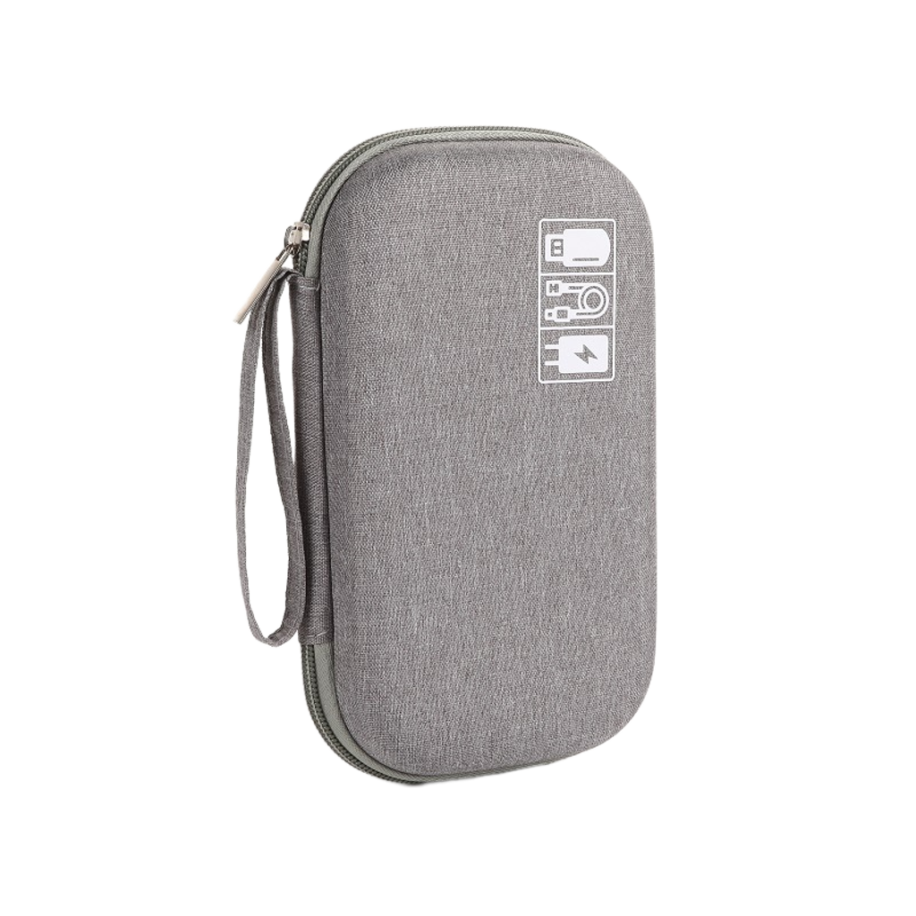 Portable Electronics Organizer Case - Travel Digital Accessories Storage Pouch